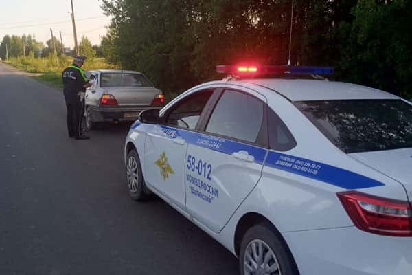 За выходные в Шале и районе инспекторы ГИБДД задержали 6 пьяных водителей