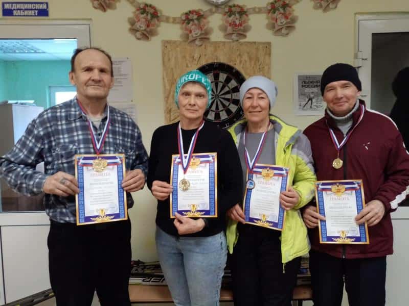 Пенсионеры из Шали и Шамар показали себя в стрельбе из винтовки в рамках спартакиады