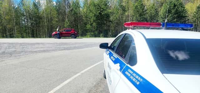 В Шалинском и Староуткинском округах прошли рейды ГИБДД: 14 штрафов за два дня