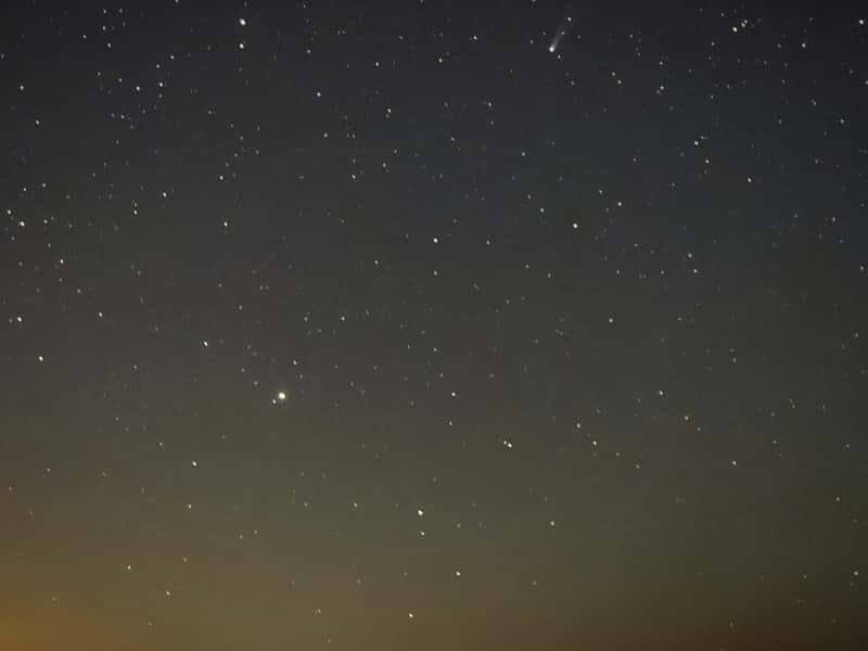 Раз в 1350 лет: уральский фотограф заснял уникальную комету Lemmon — почему она важна для науки